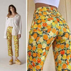 Simon Miller Flower Print Jean